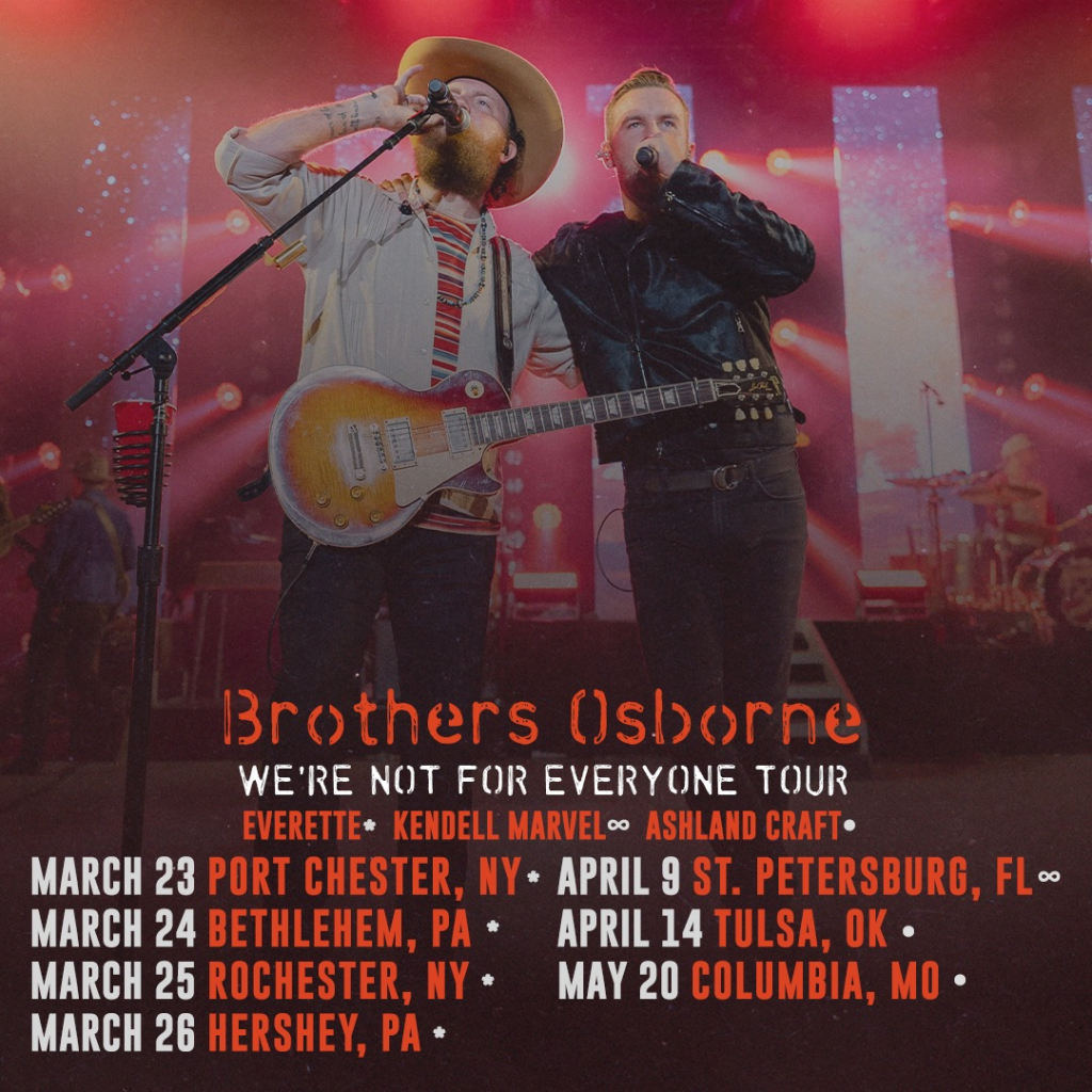 brothers osborne tour dates
